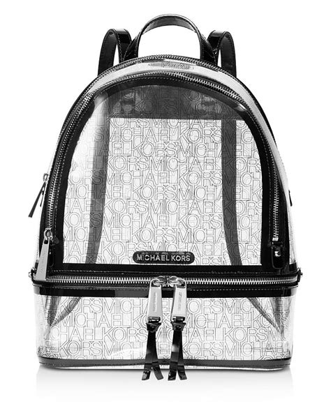 michael kors bookbag cheap|michael kors clear backpack.